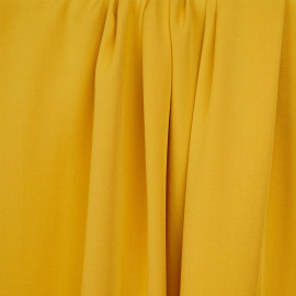 Tissu proviscose jaune minéral  - pretty mercerie - mercerie en ligne