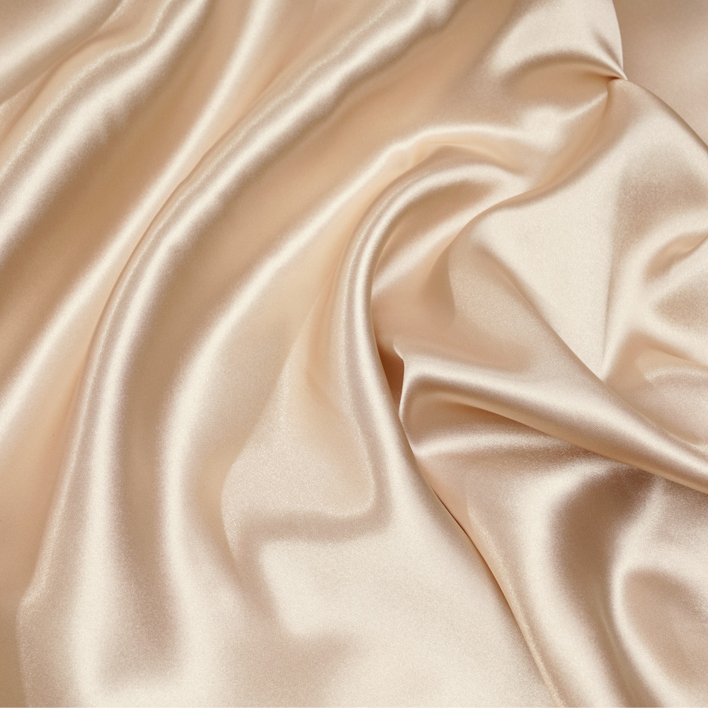 Doublure satin polyester sable - pretty mercerie - mercerie en ligne