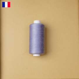 Fil à coudre bleu lavande haute ténacité 500 m | fabrication française | Pretty Mercerie | Mercerie en ligne