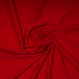 Tissu maillot de bain rouge intense | Pretty Mercerie | mercerie en ligne