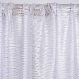 Tissu doublure filet / mesh blanc pour maillot de bain homme | Pretty Mercerie | Mercerie en ligne