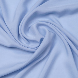 Tissu viscose uni bleu ciel | Pretty Mercerie | mercerie en ligne