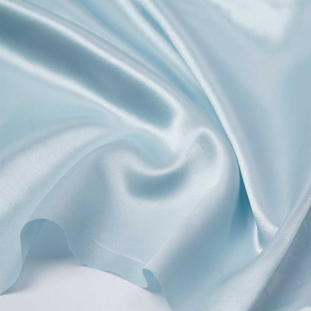 Doublure satin polyester bleu pastel | pretty mercerie | mercerie en ligne