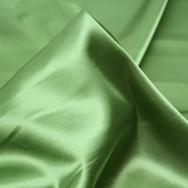 Tissu doublure satin polyester vert jade | pretty mercerie | mercerie en ligne