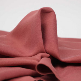 Tissu jersey lourd uni cranberry | pretty mercerie | mercerie en ligne