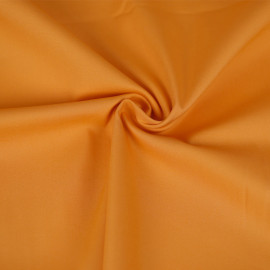 Tissu denim chino uni de poids léger - orange