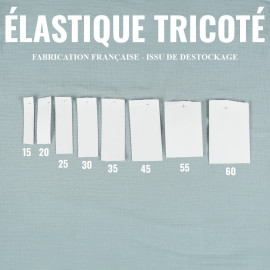 copy of Élastique plat blanc 6 mm