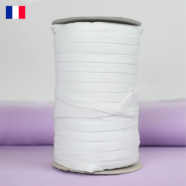 12 mm - Ruban élastique lingerie doux - blanc