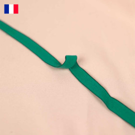 12 mm - Ruban élastique bretelle de soutien gorge vert eden