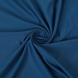 Tissu maillot de bain mat uni - bleu gitane