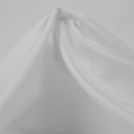 Tissu toile de polycoton Melchior sergé 190 gr - blanc