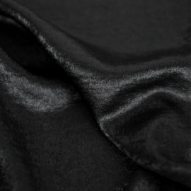 Tissu lamé Harper - Noir