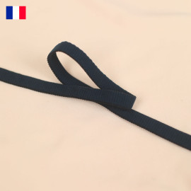 08 mm - Ruban élastique lingerie doux - bleu marine