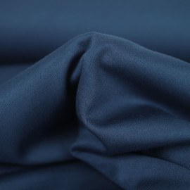 Tissu jersey maille Milano de viscose - uni - Bleu foncé