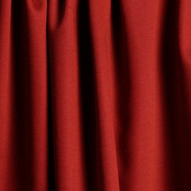 Tissu coton rouge brique x 10cm - Pretty Mercerie -Mercerie en ligne 